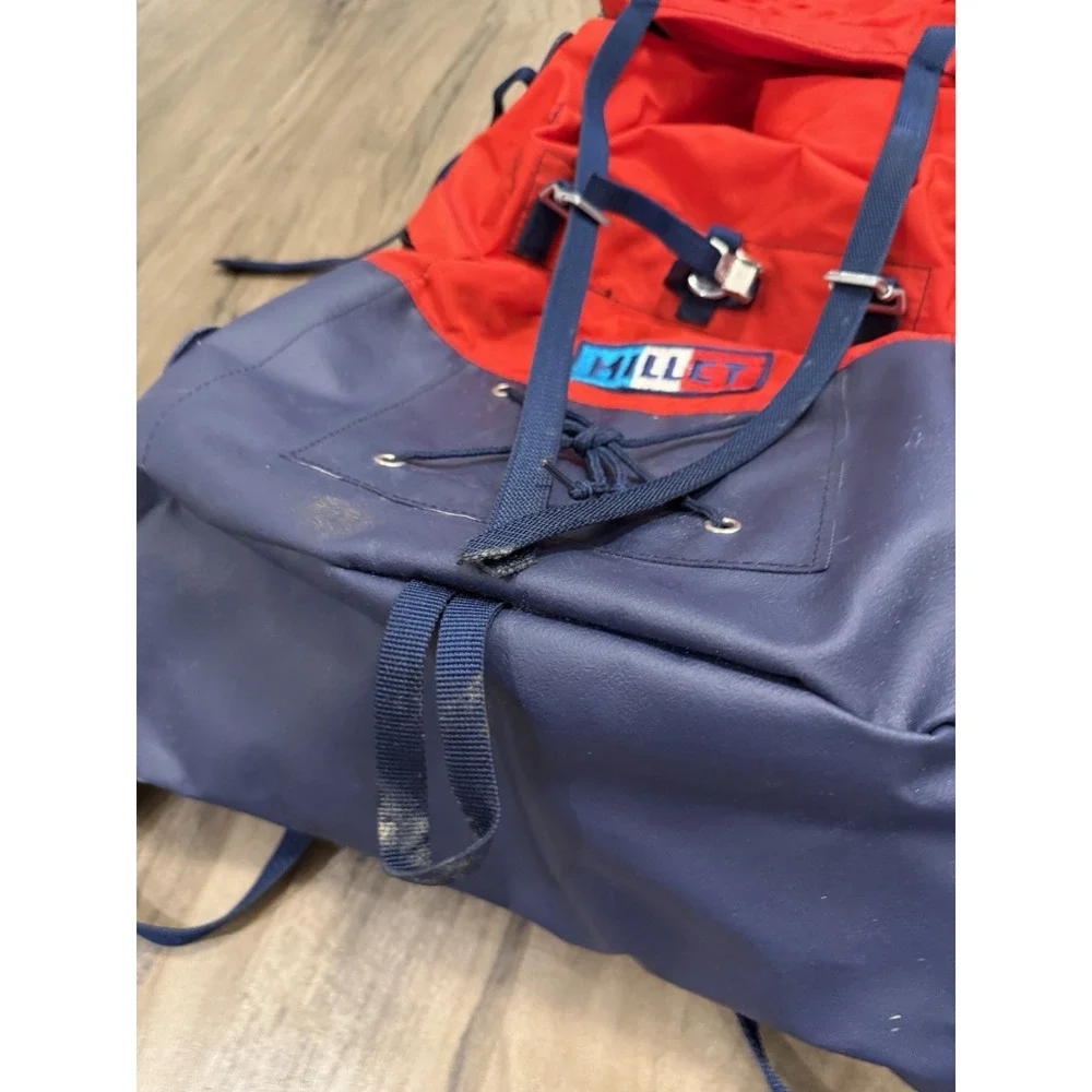 Millet Alpine Mountaineering Backpack Rene Desmaison La Sherpa France Vintage